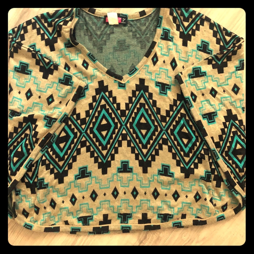 Tribal Print Sweater